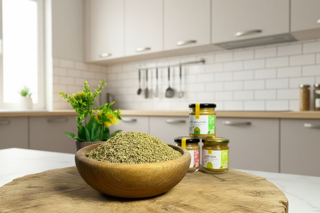 الكمون البلدي حبوب