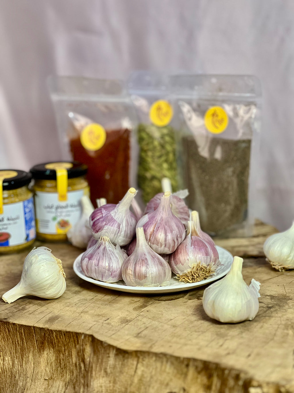 ثوم احمر بلدي